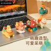Baimao Original Tang-style Little Horse Cute Series resin figurine ornaments, creative car desktop decorations, Year of the Horse gifts details Picture